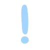 ❕ Эмодзи «Синие буквы, иконки астрологии, таблички с текстом» для Telegram