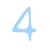 4⃣ Эмодзи «Синие буквы, иконки астрологии, таблички с текстом» для Telegram
