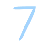 7⃣ Эмодзи «Синие буквы, иконки астрологии, таблички с текстом» для Telegram