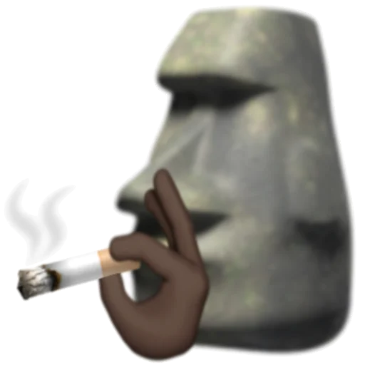 🚬 Стикер «Каменные бошки» для Telegram