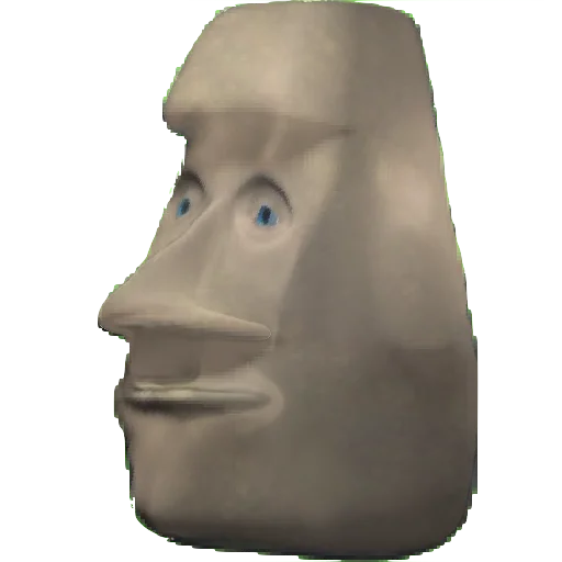🗿 Стикер «Каменные бошки» для Telegram