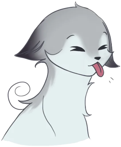 😛 Стикер «Winter Fox v.7» для Telegram