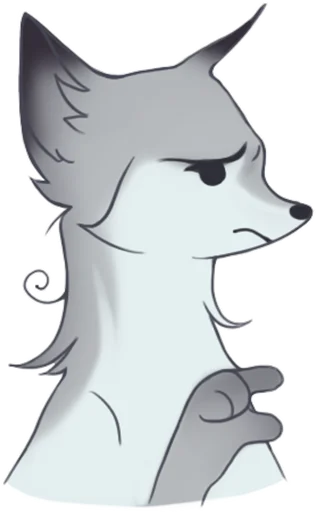 😒 Стикер «Winter Fox v.7» для Telegram