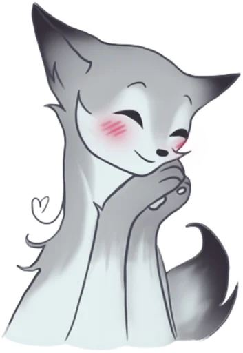 🥰 Стикер «Winter Fox v.7» для Telegram