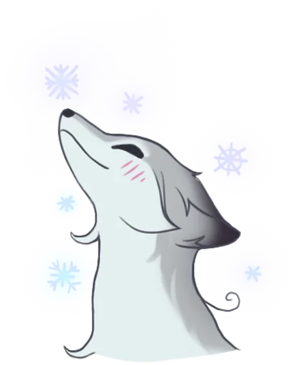❄️ Стикер «Winter Fox v.7» для Telegram