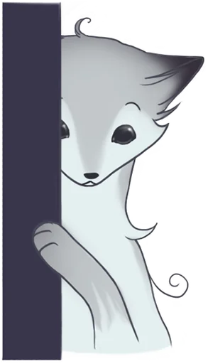 👋 Стикер «Winter Fox v.7» для Telegram