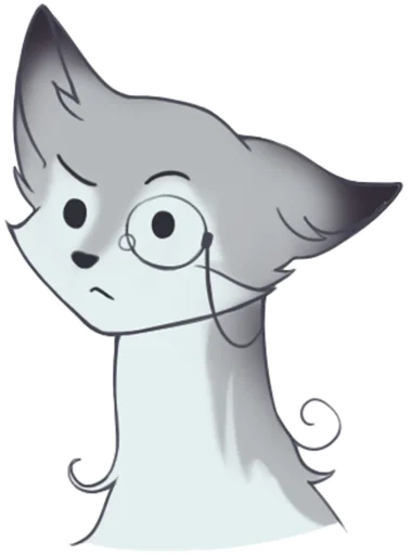 🧐 Стикер «Winter Fox v.7» для Telegram
