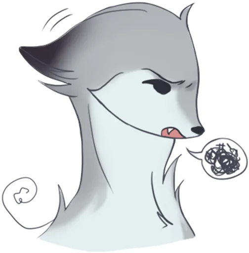 🤬 Стикер «Winter Fox v.7» для Telegram