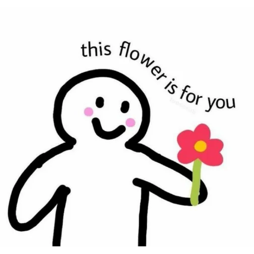 🌷 Стикер «WA_01» для Telegram