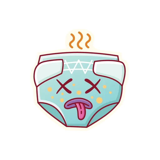 💩 Стикер «Ba» для Telegram