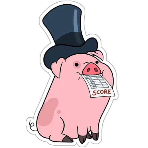 🤠 Стикер «Пухля» для Telegram