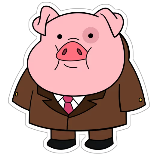 👔 Стикер «Пухля» для Telegram