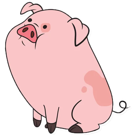 Стикерпак Waddles Gravity Falls для Telegram