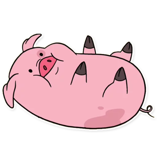 😐 Стикер «Waddles Gravity Falls» для Telegram