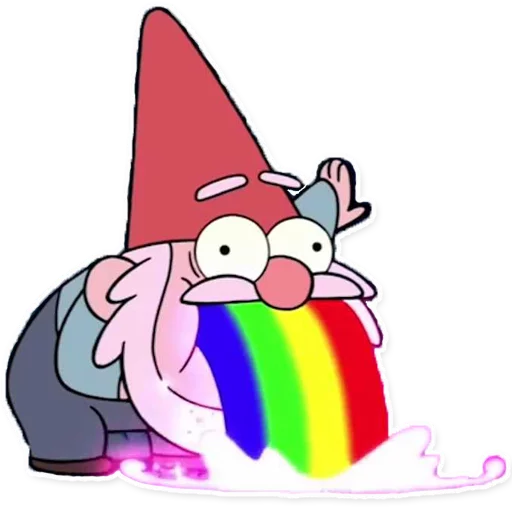 😵 Стикер «Waddles Gravity Falls» для Telegram
