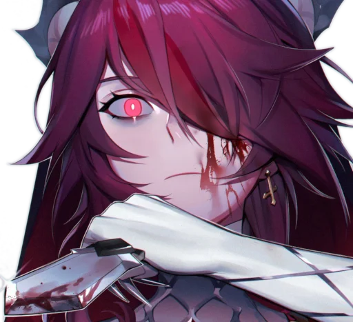 🔪 Стикер «Waifu Impact» для Telegram