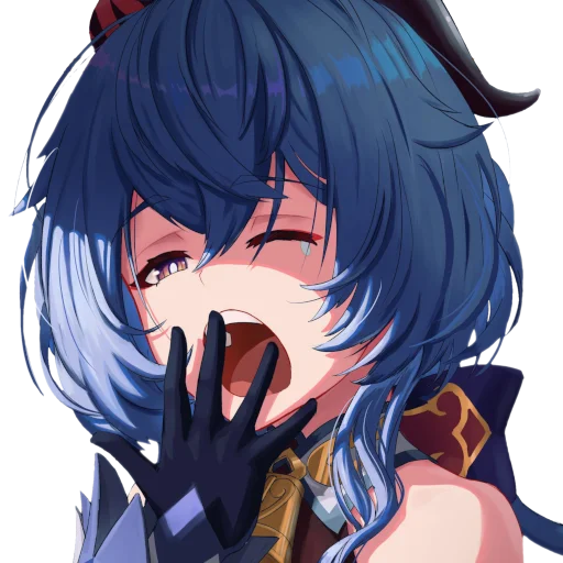 🥱 Стикер «Waifu Impact» для Telegram