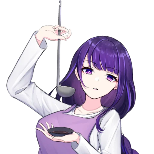 🍳 Стикер «Waifu Impact» для Telegram
