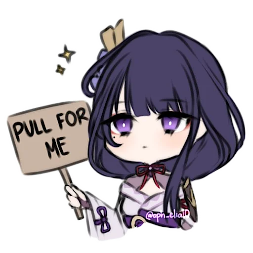 ✨ Стикер «Waifu Impact» для Telegram