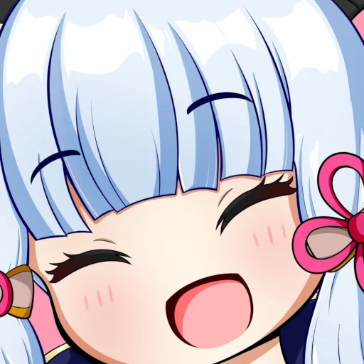 Стикерпак Waifu Impact для Telegram
