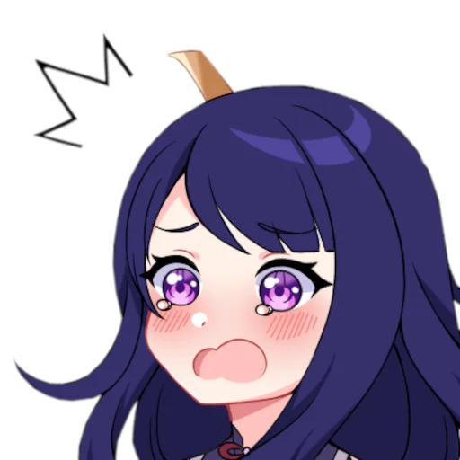 😫 Стикер «Waifu Impact» для Telegram