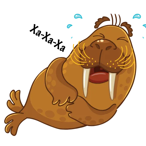 Эмодзи The Wale &amp; Walruses для Telegram — скачать