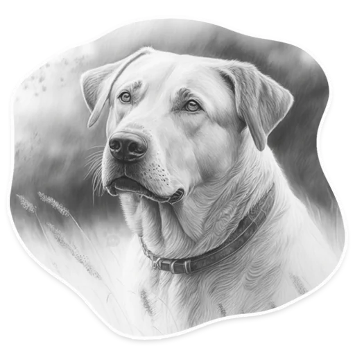 🐶 Стикер «АЙДА ГУЛЯТЬ» для Telegram