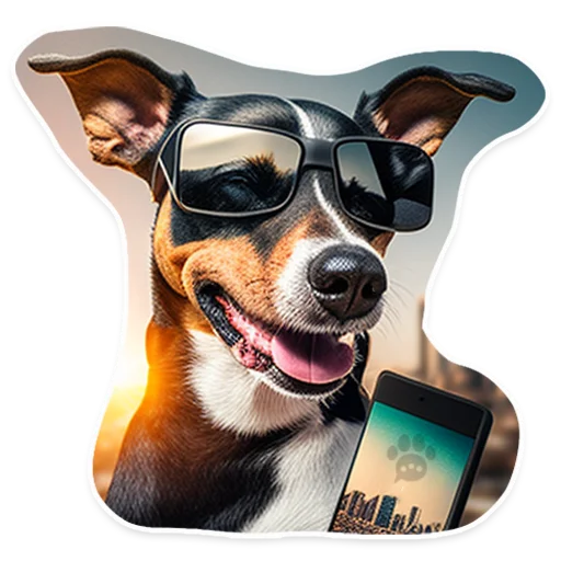 🕶 Стикер «АЙДА ГУЛЯТЬ» для Telegram