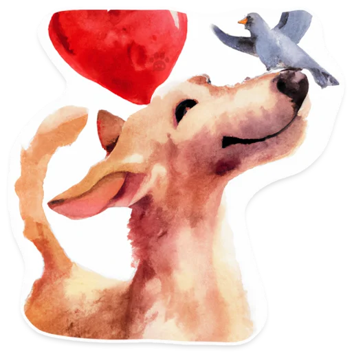 😗 Стикер «АЙДА ГУЛЯТЬ» для Telegram
