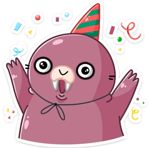 🥳 Стикер «Уолли» для Telegram