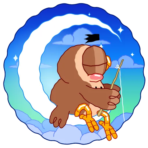 🌙 Стикер «Wally the Owl» для Telegram