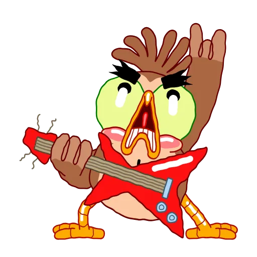 🤘 Стикер «Wally the Owl» для Telegram