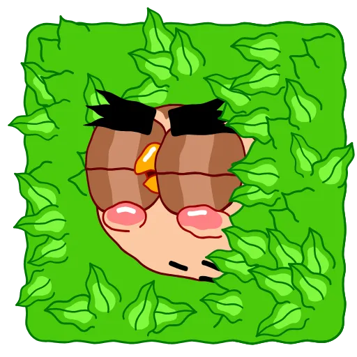 😑 Стикер «Wally the Owl» для Telegram