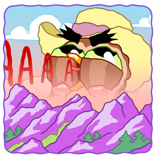 😫 Стикер «Wally the Owl» для Telegram