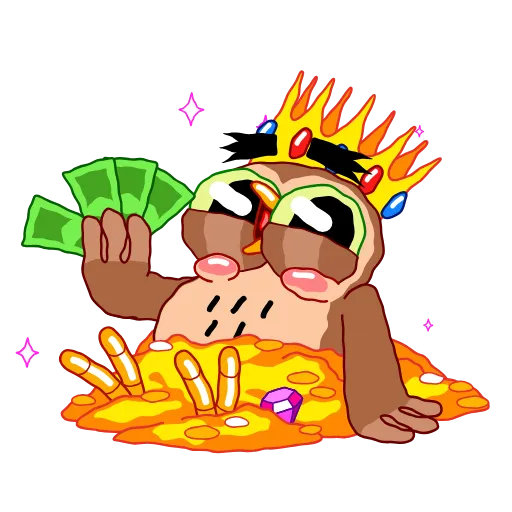 🤑 Стикер «Wally the Owl» для Telegram
