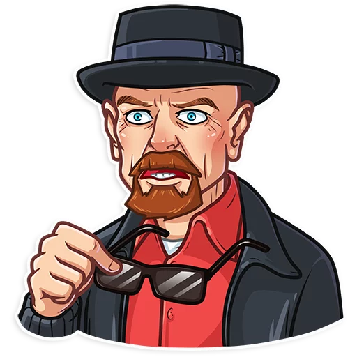 😨 Стикер «Breaking Bad» для Telegram