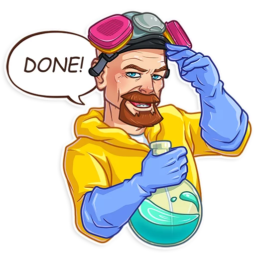 ✅ Стикер «Breaking Bad» для Telegram