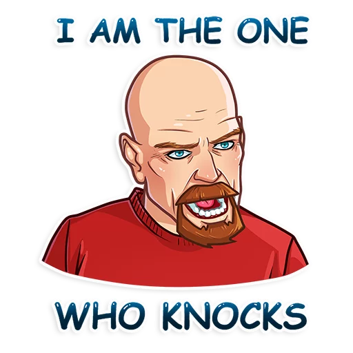 😠 Стикер «Breaking Bad» для Telegram