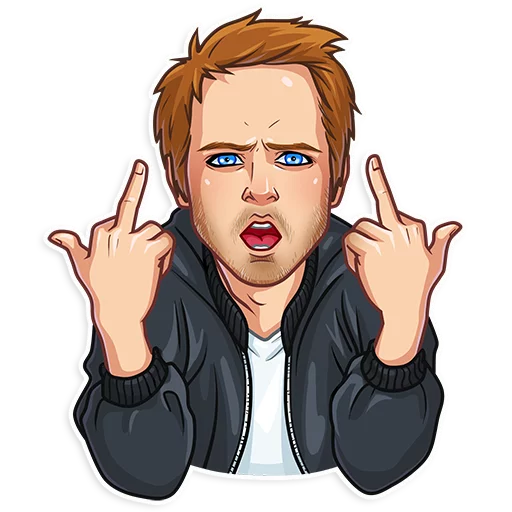 🖕 Стикер «Breaking Bad» для Telegram