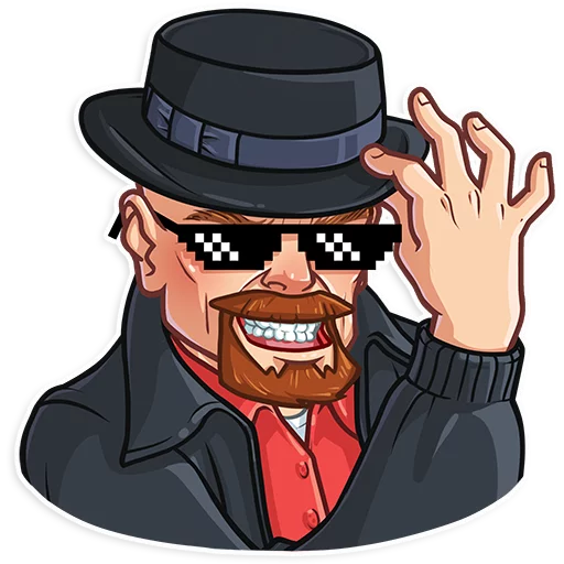 😎 Стикер «Breaking Bad» для Telegram