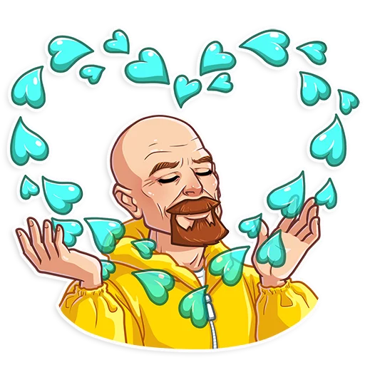 ❤️ Стикер «Breaking Bad» для Telegram