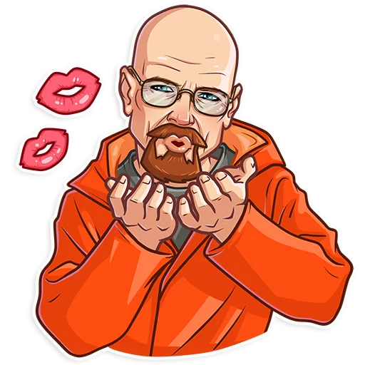 💋 Стикер «Breaking Bad» для Telegram