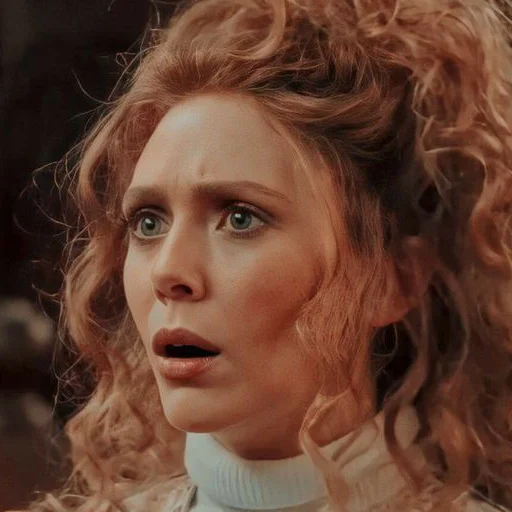🤨 Стикер «Elizabeth Olsen/Wanda Maximoff» для Telegram