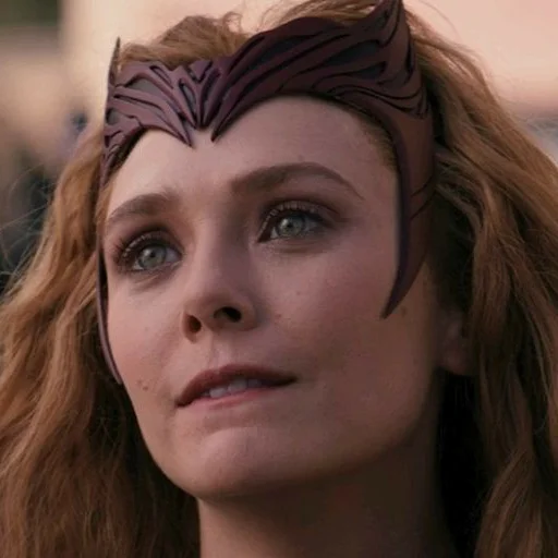 🤓 Стикер «Elizabeth Olsen/Wanda Maximoff» для Telegram