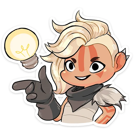 💡 Стикер «Скитальцы» для Telegram