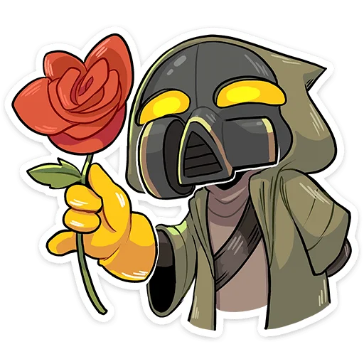 🌷 Стикер «Скитальцы» для Telegram