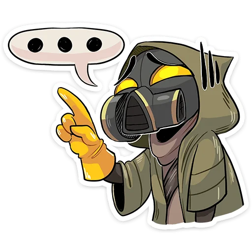 😔 Стикер «Скитальцы» для Telegram