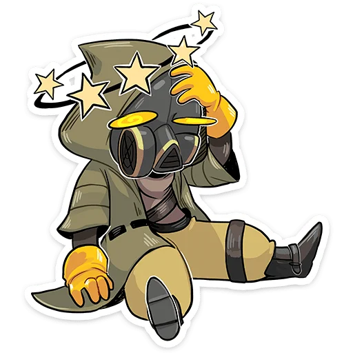 😵‍💫 Стикер «Скитальцы» для Telegram