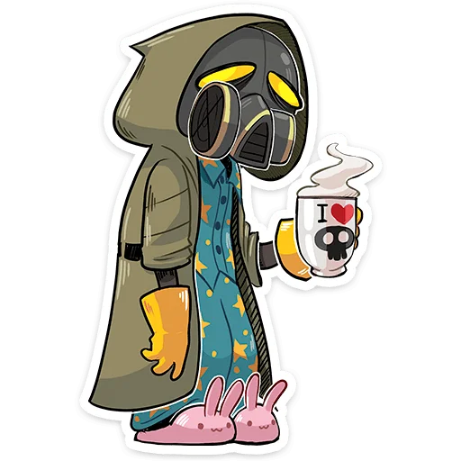 ☕ Стикер «Скитальцы» для Telegram