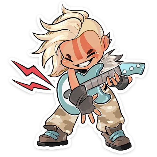 🎸 Стикер «Скитальцы» для Telegram
